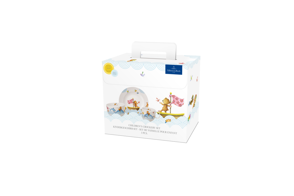 Stylowy zestaw dla dzieci 3 el. – Villeroy&Boch – Happy as a Bear – dodatkowe ujęcie produktu
