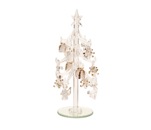 Elegancki szklana choinka z zawieszkami 8 cm – Villeroy&Boch – Winter Collage Accessoires – główne ujęcie produktu