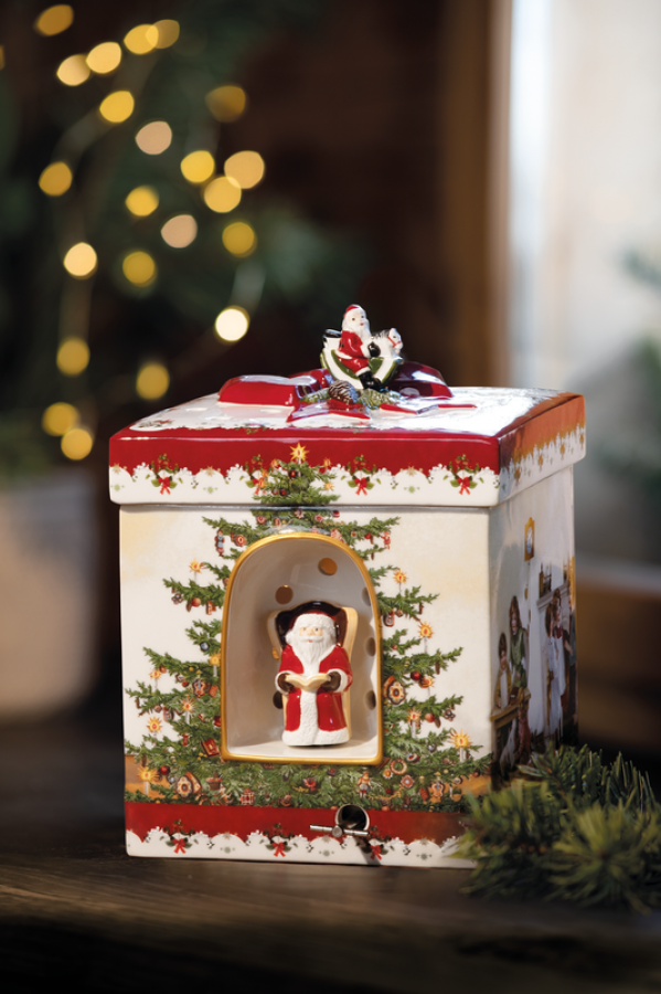 Elegancki lampion Mikołaj i dzieci 17 cm – Villeroy&Boch – Christmas Toys – dodatkowe ujęcie produktu
