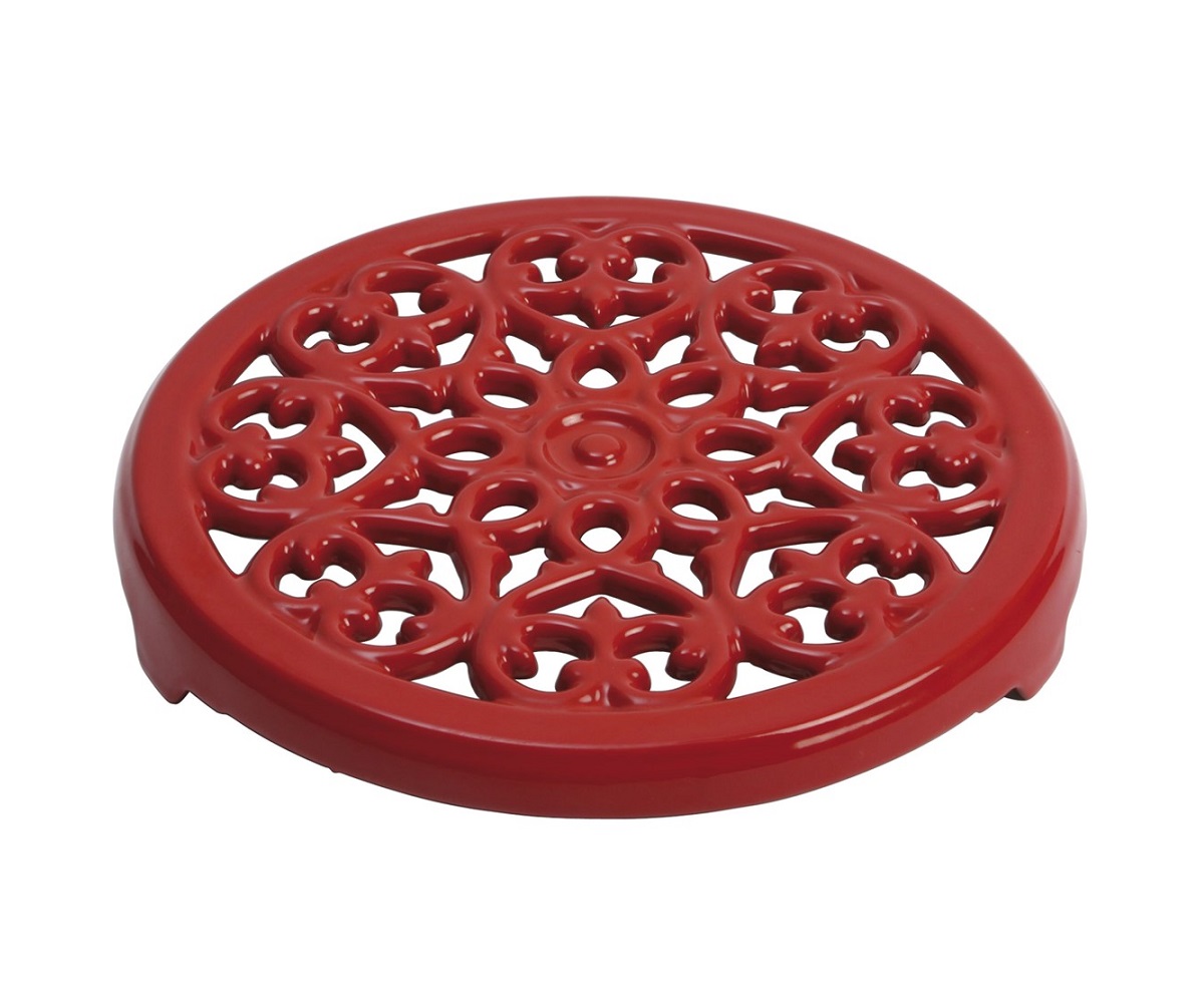 Elegancki podstawka żeliwna pod gorące naczynie wiśnia – Staub – główne ujęcie produktu