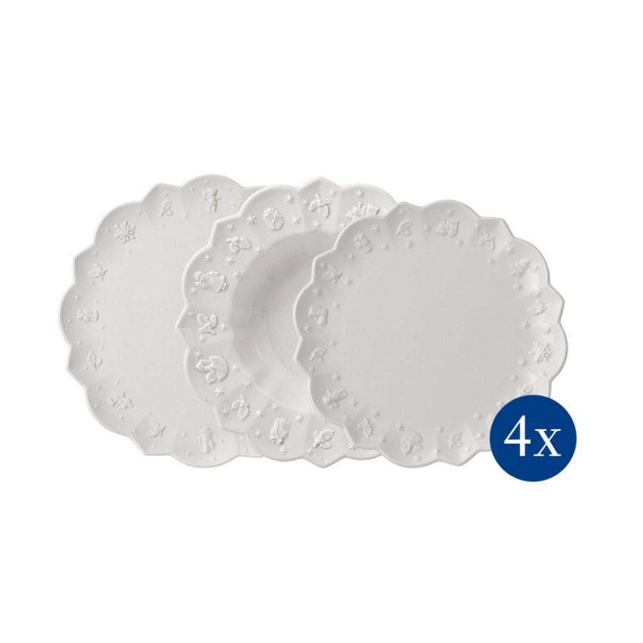 Elegancki zestaw talerzy 12 el. – Villeroy&Boch – Toy's Delight Royal Classic – główne ujęcie produktu