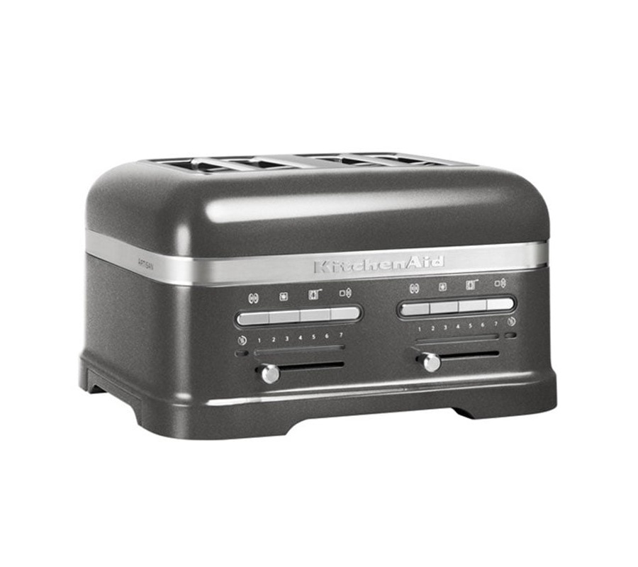 KitchenAid - Toster Artisan na 4 kromki srebrzystopopielaty