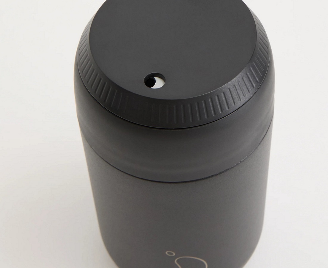 Stylowy kubek termiczny 340 ml, czarny – Chilly's – Series 2 – dodatkowe ujęcie produktu