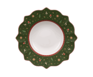 Elegancki talerz głęboki zielony 26 cm – Villeroy&Boch – Toy's Delight – główne ujęcie produktu