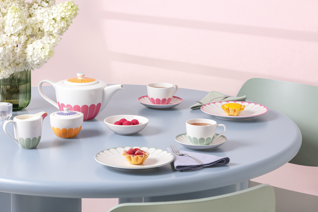 Stylowy dzbanek do herbaty 1,20 l – Villeroy&Boch – Fleur Couleur – dodatkowe ujęcie produktu