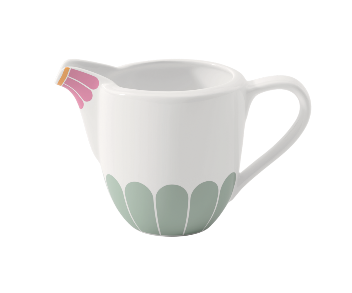 Elegancki mlecznik 0,21 l – Villeroy&Boch – Fleur Couleur – główne ujęcie produktu