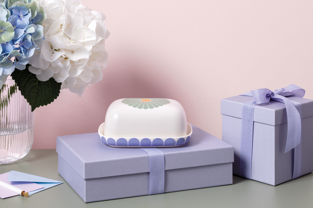 Stylowa maselniczka – Villeroy&Boch – Fleur Couleur – dodatkowe ujęcie produktu