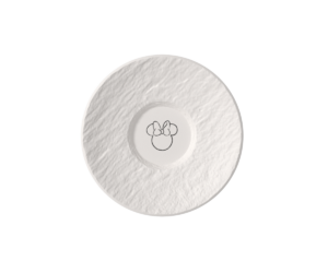 Villeroy&Boch - Manufacture Blanc Mickey Mouse - Spodek do filiżanki do espresso 12cm