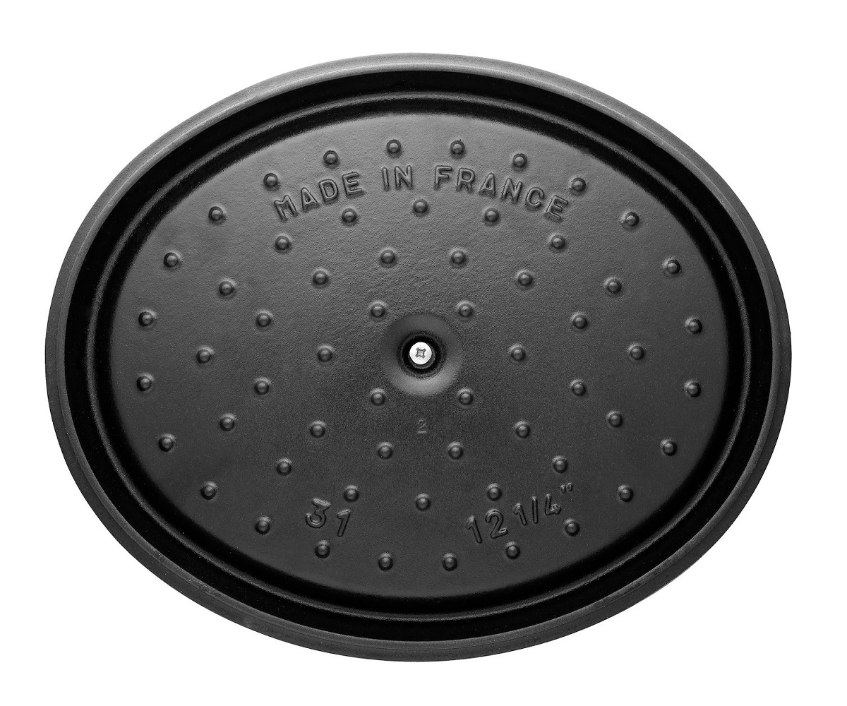Staub - Cocotte - Brytfanna Żeliwna 33 cm morski owalna - obrazek 3