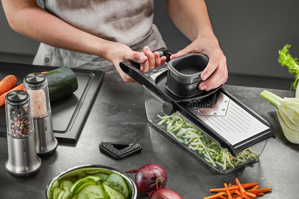Stylowy krajacz julienne – GEFU – COLLECT – dodatkowe ujęcie produktu