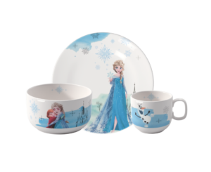 Villeroy&Boch - Disney Frozen - Zestaw dla dzieci 3el.