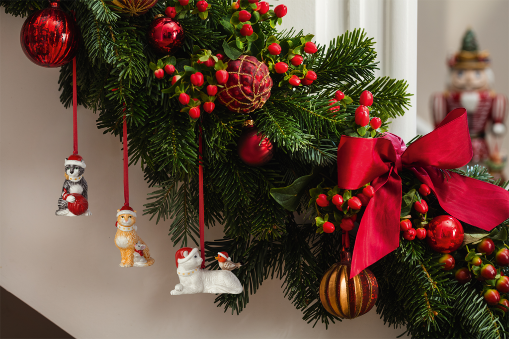 Villeroy&Boch - Nostalgic Ornaments - Zawieszki koty 3el. - obrazek 2