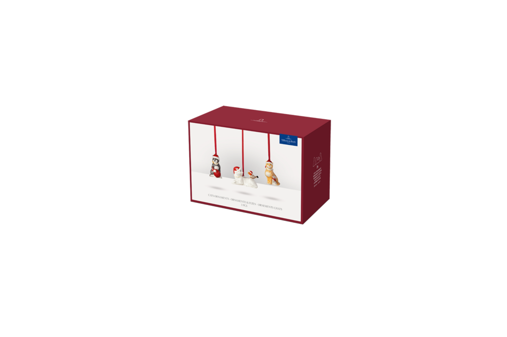 Villeroy&Boch - Nostalgic Ornaments - Zawieszki koty 3el. - obrazek 3