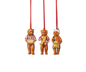 Villeroy&Boch - Nostalgic Ornaments - Zawieszki misie 3el.