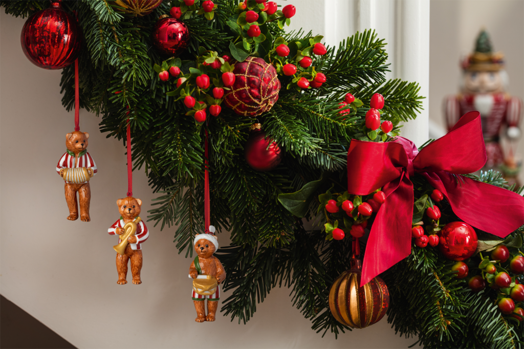 Villeroy&Boch - Nostalgic Ornaments - Zawieszki misie 3el. - obrazek 2