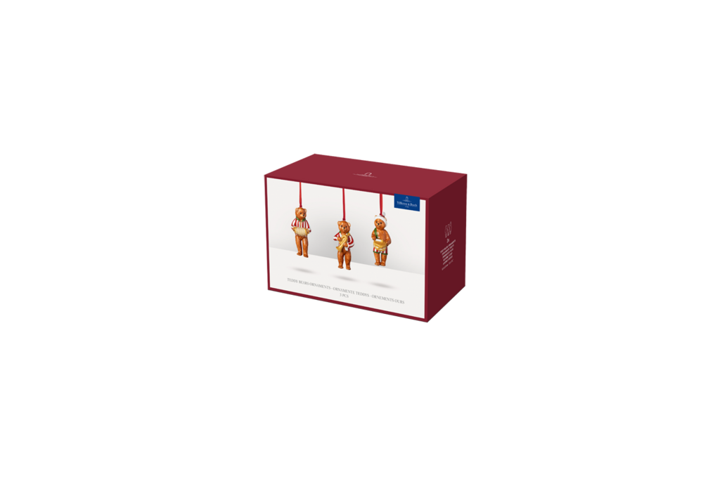 Villeroy&Boch - Nostalgic Ornaments - Zawieszki misie 3el. - obrazek 3